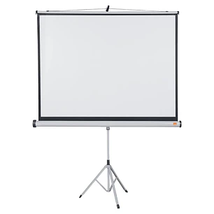 Nobo Pantalla Proyeccion con Tripode 1500x1138mm - Superficie Blanca Mate - Color Blanco