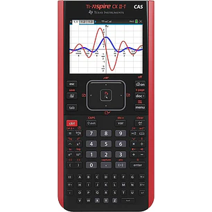 Texas Instruments TI-Nspire CX II-T CAS Calculadora Grafica Pantalla Retroiluminada a Color 320x240px - Software Compatible con Pc/Mac - Sistema de Al