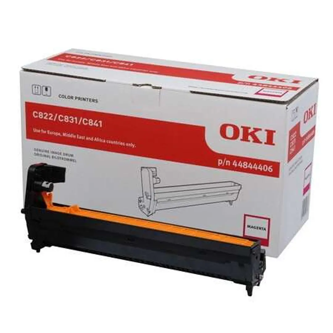 OKI C822/C831/C841 Magenta Tambor de Imagen Original - 44844406 (Drum) 1