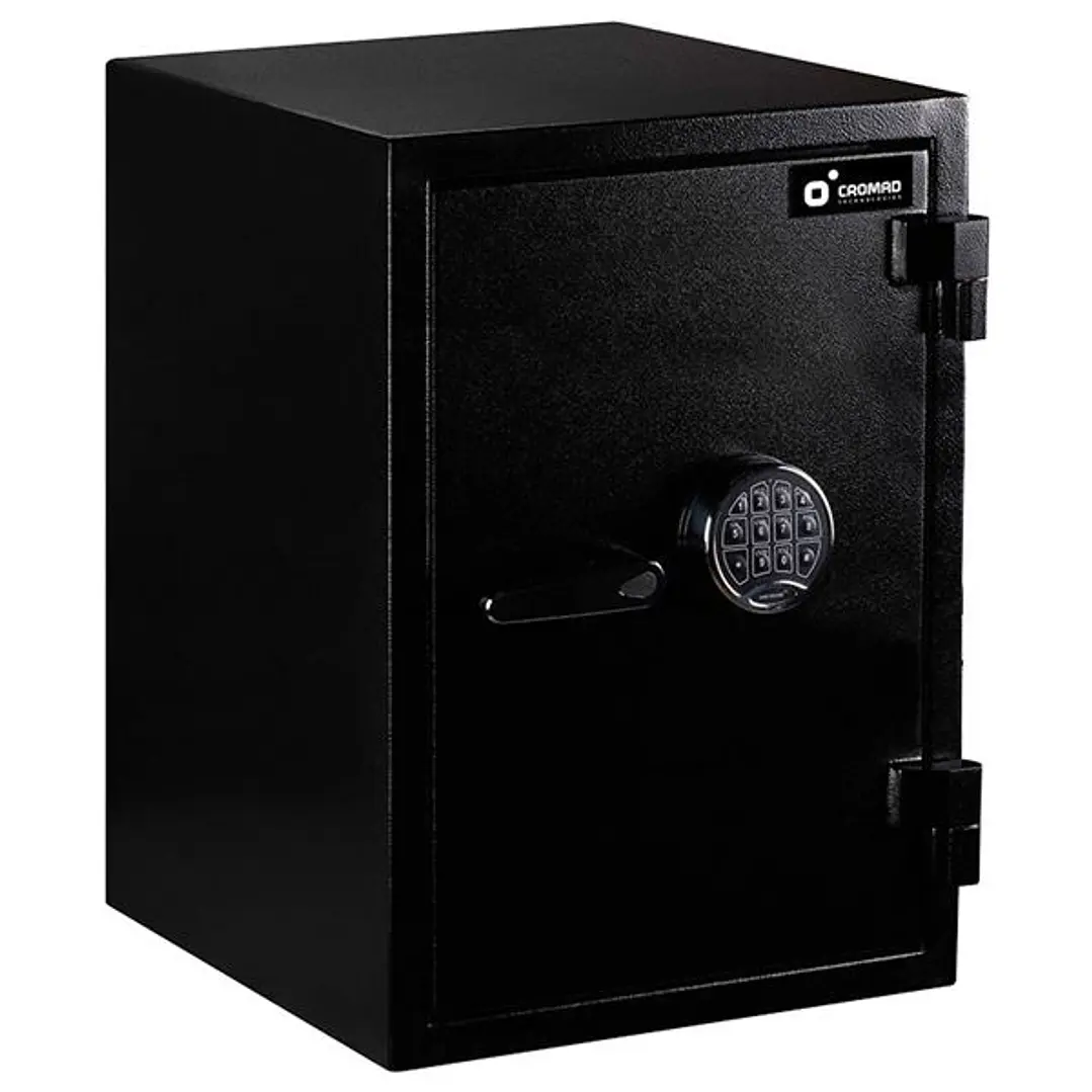 Cromad E14450 Caja Fuerte - Certificacion Europea ECB.S Nivel S2 - Cerradura Electronica con Teclado EASTHOUSE - Acero Macizo de Alta Resistencia - Si 1