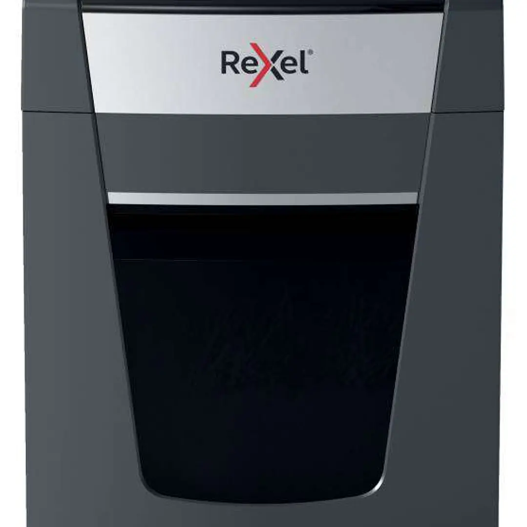 Rexel Momentum P420+ Destructora de Papel Manual Corte en Particulas P-4 - Destruye 20 Hojas a la Vez - Sin Atascos - Color Gris/Plata 1