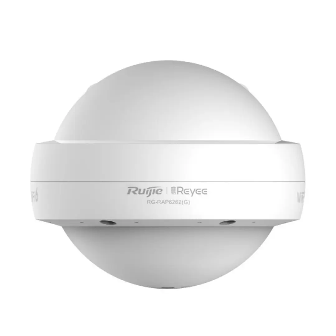 Ruijie RG-RAP6262(G) Punto de Acceso para Exterior - Doble Banda - IP68 - PoE - 2x RJ45 - 1.8Gbps - WiFi 6 AX1800 - Antenas Internas Omnidireccionales 1