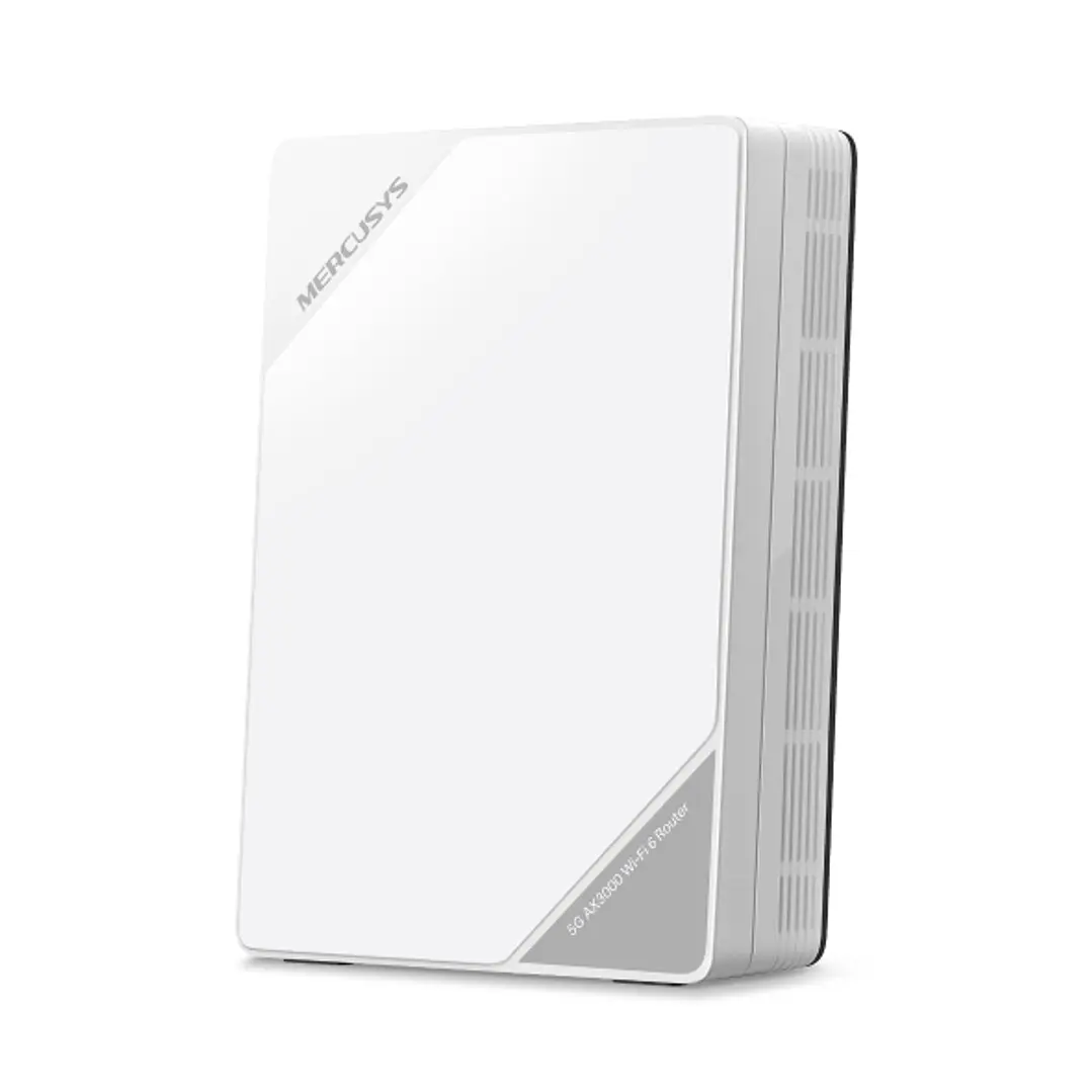 Mercusys MB520 Router 5G Wi Fi 6 AX3000 - Velocidad Hasta 4.67 Gbps - Conexion hasta 256 Dispositivos - Puerto 2.5 Gbps WAN LAN - Color Blanco 1