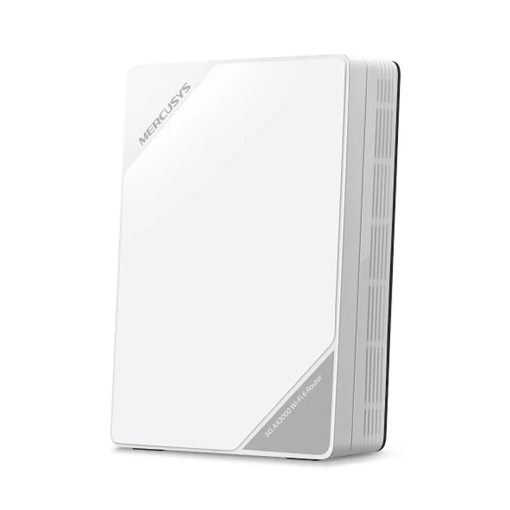 Mercusys MB520 Router 5G Wi Fi 6 AX3000 - Velocidad Hasta 4.67 Gbps - Conexion hasta 256 Dispositivos - Puerto 2.5 Gbps WAN LAN - Color Blanco 1