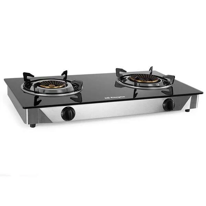 Orbegozo FO 2720 Hornillo a Gas Elegance - Encendido Piezoelectrico - Quemadores de Triple Corona - Seguridad Ffd - Diseño Resistente y Elegante 1