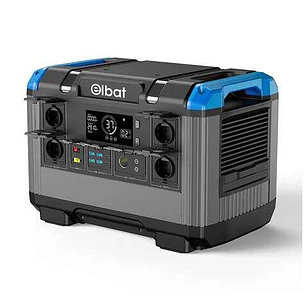 Elbat Generador de Energia Portatil - 2400W - Bateria de Litio de 630.000Mah - Proteccion Contra Cortocircuito, Sobrecarga y Sobre Temperatura - Carga