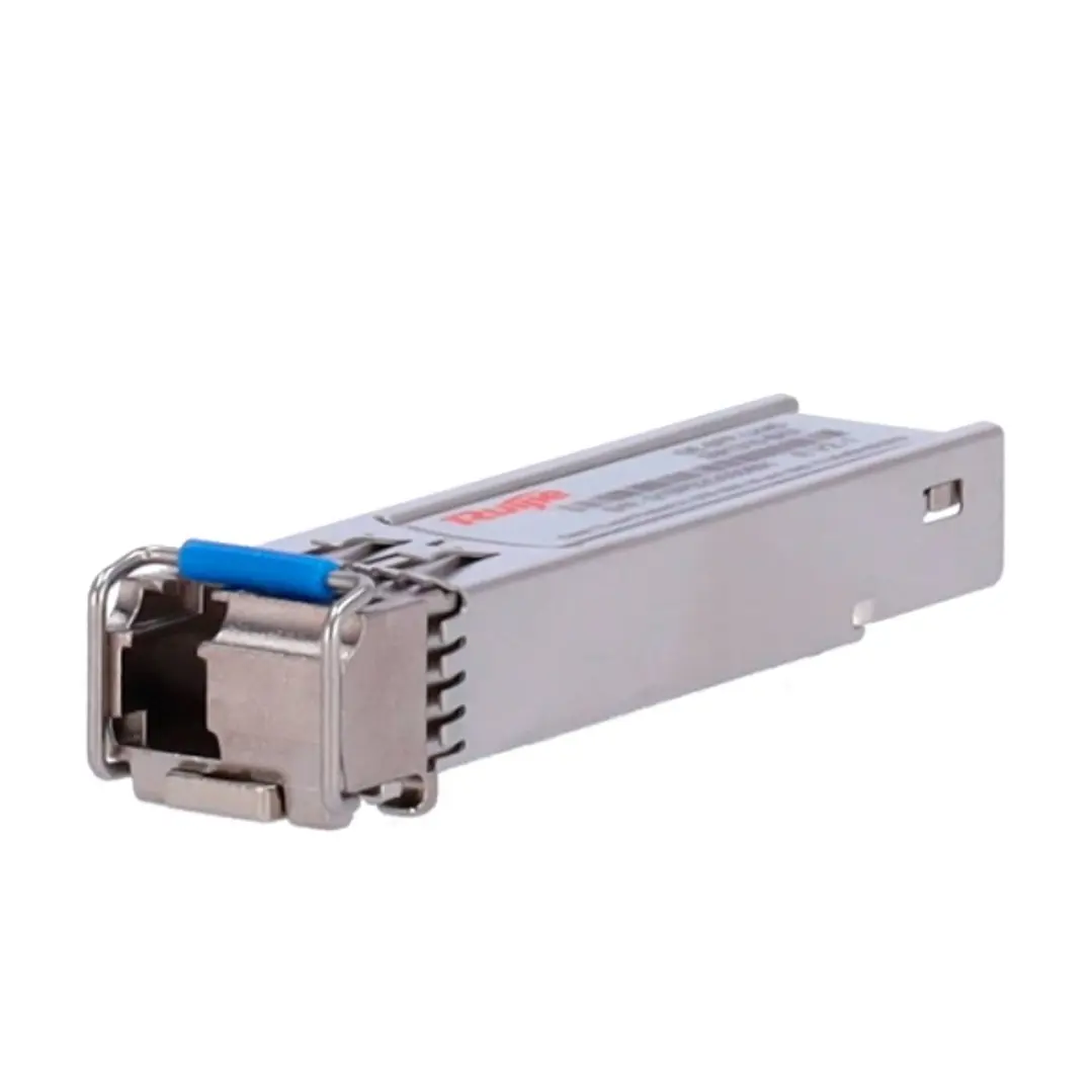Ruijie GE-SFP-LH40-SM1310-BIDI Modulo Transceptor SFP - 1000Base-LH - Fibra Optica hasta 40km - Velocidad hasta 1.25Gbps - Bidireccional - Transmision 1