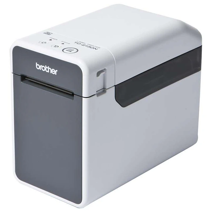 Brother TD-2135N Impresora Termica de Etiquetas USB, LAN - Resolucion 300ppp - Velocidad 152,4mms - Color Blanco/Gris 1
