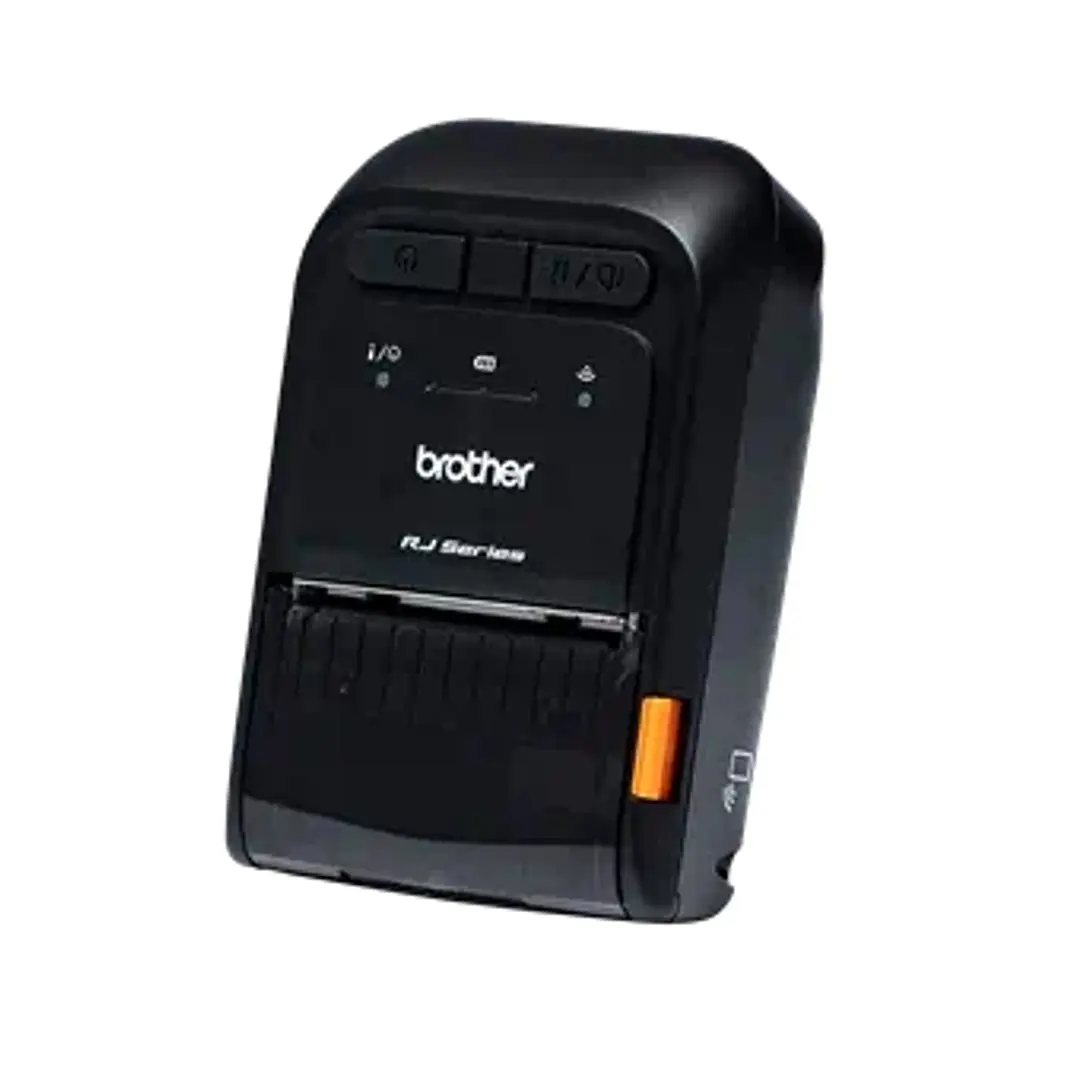 Brother RJ-2055WB Impresora Termica Portatil de Etiquetas WiFi, Bluetooth y USB - Resolucion 203ppp - Velocidad 101mms - Color Negro 1