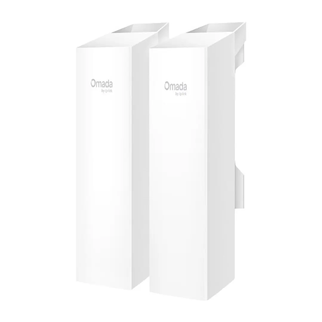 TP-Link Omada EAP100-Bridge KIT Puente Inalambrico para Exterior - Alcance hasta 500m - Velocidad hasta 300Mbps - IP65 - Incluye Accesorios - WiFi - E 1