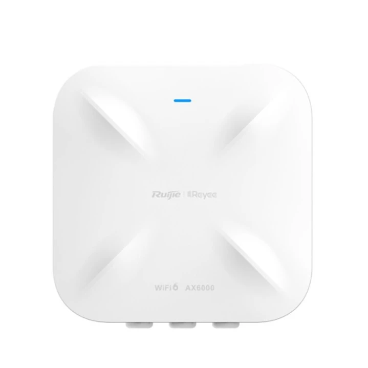 Ruijie RG-RAP6260(H) Punto de Acceso para Exterior - Doble Banda - IP68 - PoE - WiFi 6 AX6000 - 6Gbps - Gestion Cloud con App - Ethernet - Color Blanc 1