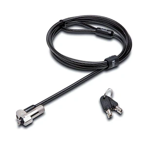 Kensington Nanosaver Candado con Llave para Ordenadores Portatiles y Dispositivos Ultrafinos - Cabezal de 10mm Cleattm - Cable de Acero Resistente a C