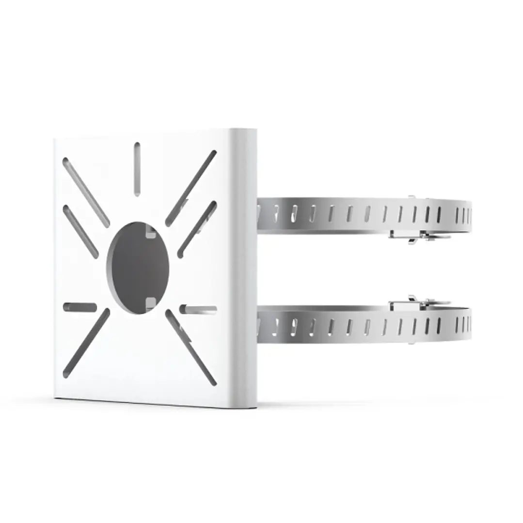 TP-Link Vigi VMB-350 Soporte de Camaras para Postes - Acero Inoxidable - Incluye Accesorios - Diametro de Montaje de 7 a 13cm - Color Blanco 1