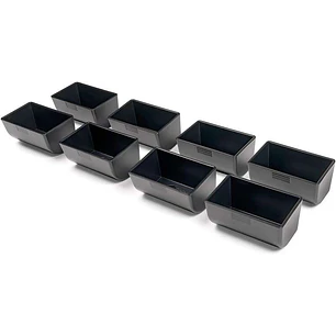 Safescan 4141CC Juego de 8 Tazas para Cajones - Organiza y Protege tus Billetes y Monedas - Compatible con Cajones Serie 4141