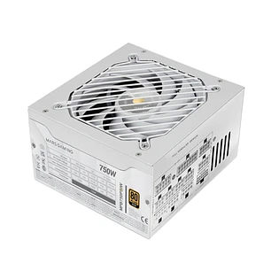 Mars Gaming MPB750PSI Fuente de Alimentacion ATX - 750W - 80 Plus Gold - Ventilador 140mm - Silencioso 12dB - Cableado Modular - Cables Planos Texturi