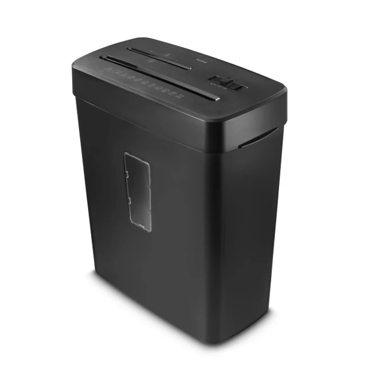 Hama Prime M50Cd-B Destructora de Papel Manual - 220W - 13L - 68dB - Destruye hasta 6 Hojas - 2.5m/min - Microcorte P-5 - Apto CDs/DVD - Destruye Band 1