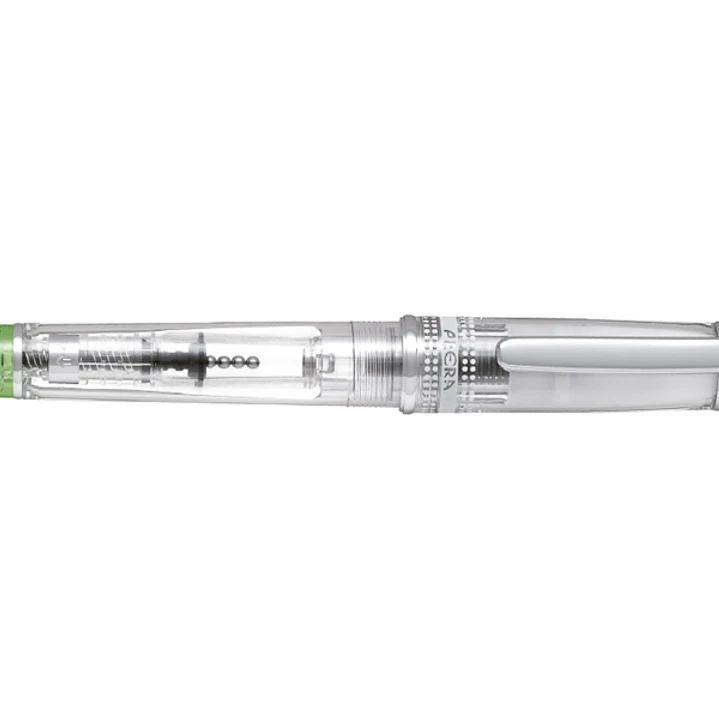 Pilot Prera Pluma Estilografica - Cuerpo Transparente - Incluye Convertidor y Cartucho de Tinta - Color Verde 1