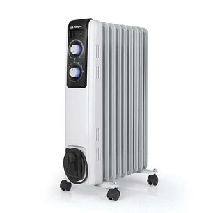 Orbegozo RF Radiador de Aceite Confort Total - Potencia Ajustable - Diseño Moderno y Elegante - Alta Inercia Termica - Facil de Transportar - Seguro y
