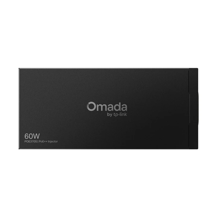 TP-Link Omada POE370S Inyector PoE - 60W - Velocidad hasta 10Gbps - Deteccion Automatica - 2x RJ45 Ethernet - Plug and Play - Carcasa Metalica - Color 1