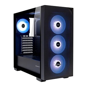 Unykach Revelat Mesh Black Caja ATX, Micro ATX, ITX - Lateral de Vidrio Templado - 3.5