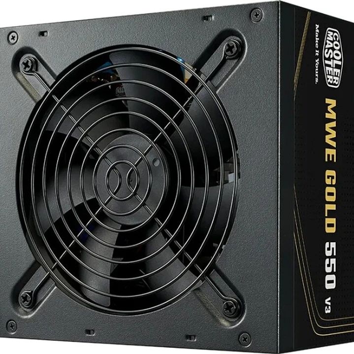 Cooler Master Fuente de Alimentacion 80 Plus Gold 550W ATX 3.1 - PFC Activo - Ventilador 120mm 1