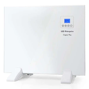 Orbegozo REH 500 a Panel Radiante - Diseño Slim en Blanco - Mando a Distancia - Programacion Diaria y Semanal - Proteccion contra Sobrecalentamiento -