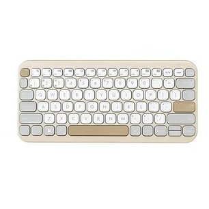 Asus Marshmallow KW100 Teclado  - Bluetooth - Compacto - Español - Color Beige
