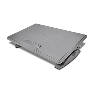 Kensington Smartfit Solemate Pro Reposapies con Amplia Superficie de Apoyo - Altura, Angulo e Inclinacion Ajustables - Base Antideslizante - Mejora 