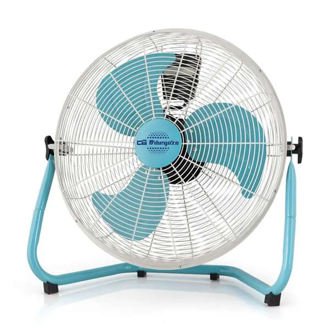 Orbegozo PW 1546 Ventilador Industrial con Aspas de 45cm y 3 Velocidades - Inclinacion Regulable y Rejilla de Seguridad - Potencia 130 W 1