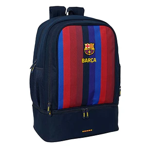 Safta F.C.Barcelona 1ª Equipacion 26/27 Mochila - Bolsillo Frontal - Hombreras y Espalda Acolchada - Portabotellas - Cremallera con Doble Tirador - As