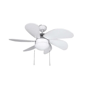 Orbegozo CP 15076 B Ventilador de Techo - Ideal para Ambientes Pequeños - Consumo Minimo de Energia - Sistema de Ventilacion Reversible - Silencioso -