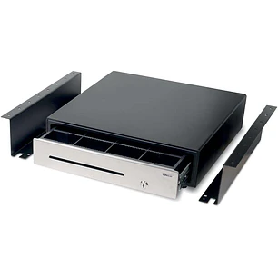 Safescan 4141B Soporte de Fijacion para Cajones Portamonedas - Compatible con SD-4141 y HD 4141S - Facil Instalacion - Resistente y Duradero