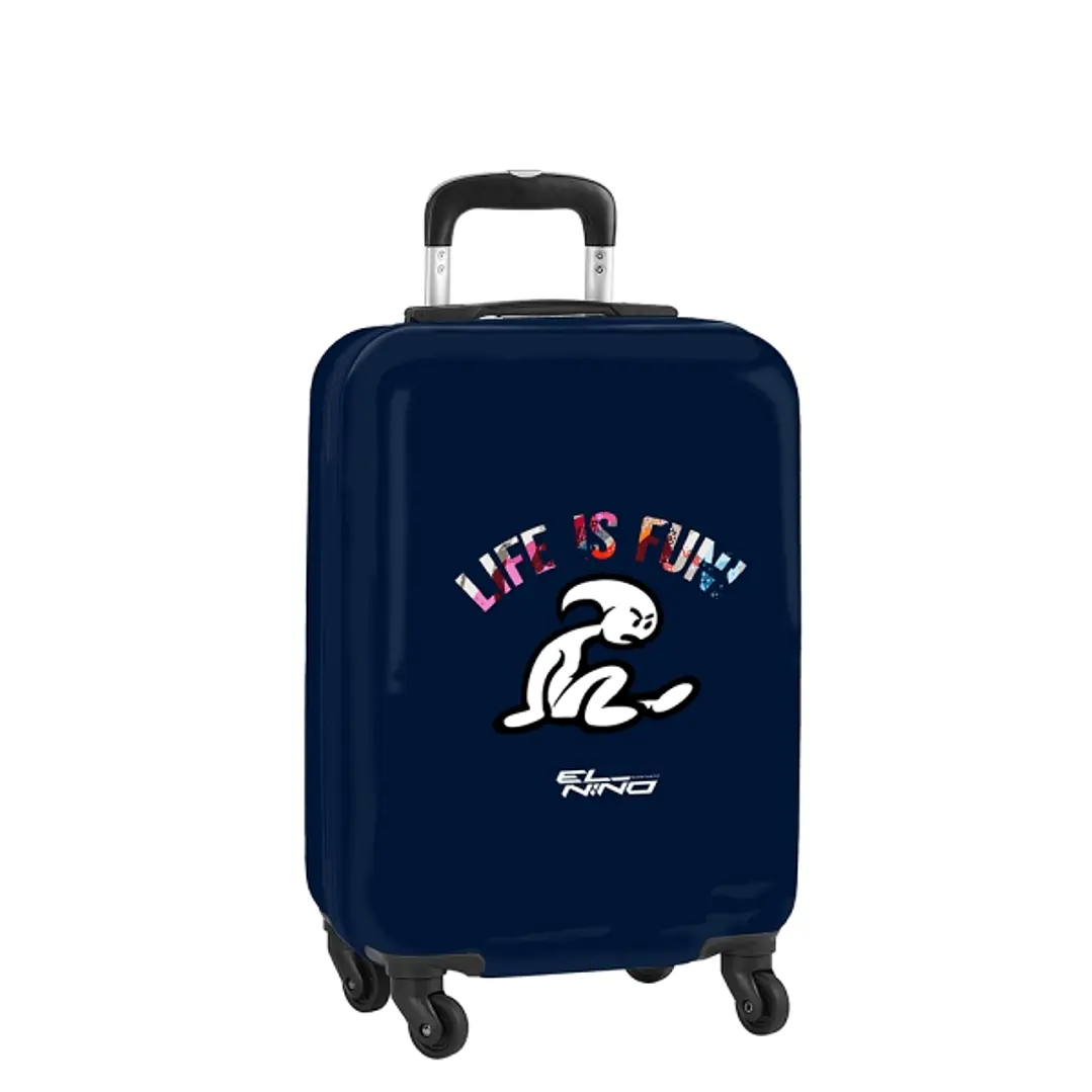 Safta el Niño Life Is Fun Maleta Trolley de Cabina 20 - Cierre con Candado - Interior Forrado y Bolsillos - Ruedas Giratorias - Mango Extensible Ajus 1