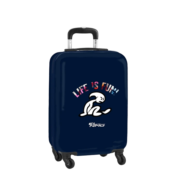Safta el Niño Life Is Fun Maleta Trolley de Cabina 20 - Cierre con Candado - Interior Forrado y Bolsillos - Ruedas Giratorias - Mango Extensible Ajus 1