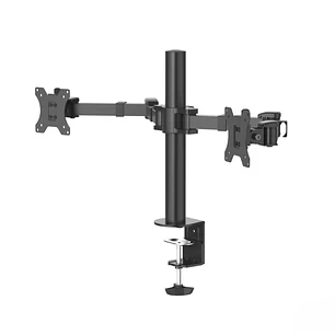 Hama Soporte de Mesa con Brazos Articulados para 2 Monitores de 13 a 35