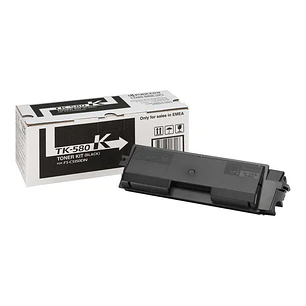 Kyocera TK580 Negro Cartucho de Toner Original - 1T02KT0NL0/TK580K