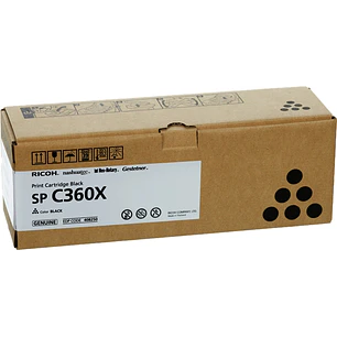 Ricoh Aficio SP-C361 Negro Cartucho de Toner Original - 408250/SPC360X
