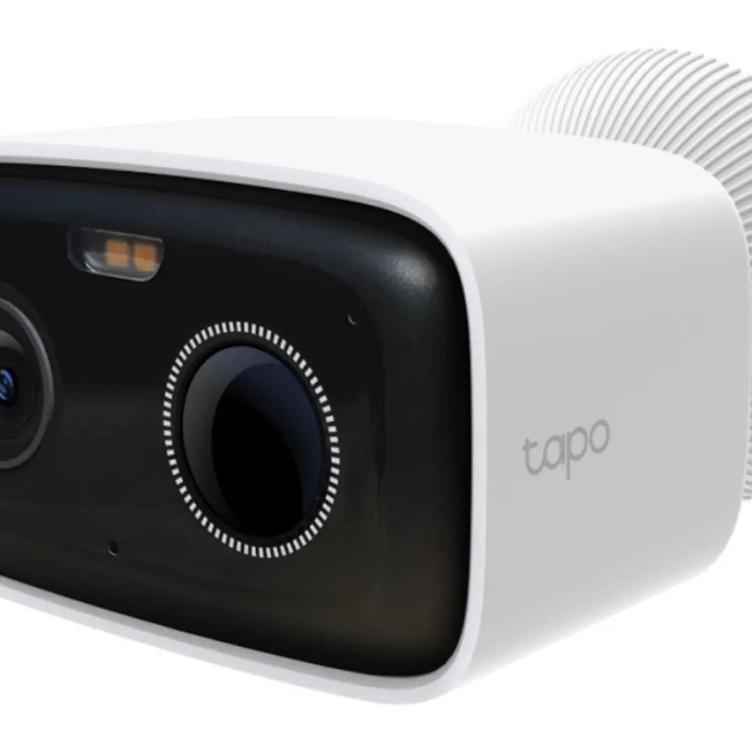 TP-Link Tapo TC80 Camara de Seguridad para Exterior - IP65 - WiFi - Ethernet - Resolucion de 2Mpx - Vision Nocturna - Color Blanco y Negro 1