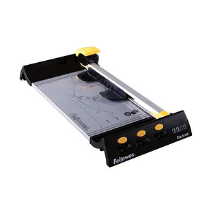 Fellowes Electron A4 Cizalla de Rodillo - Recorta hasta 10 Hojas - Longitud de Corte 320mm - 4 Cuchillas Incluidas- Cabezal Bi-Direccional - Color Neg