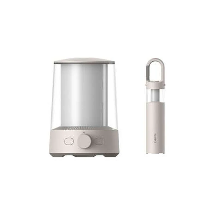Xiaomi Linterna de Camping Multifuncion Bluetooth - 2 Linternas en 1 - Luces Duales Separables - Ajuste de Luz NiteCore Extreme - Proteccion IP54 1
