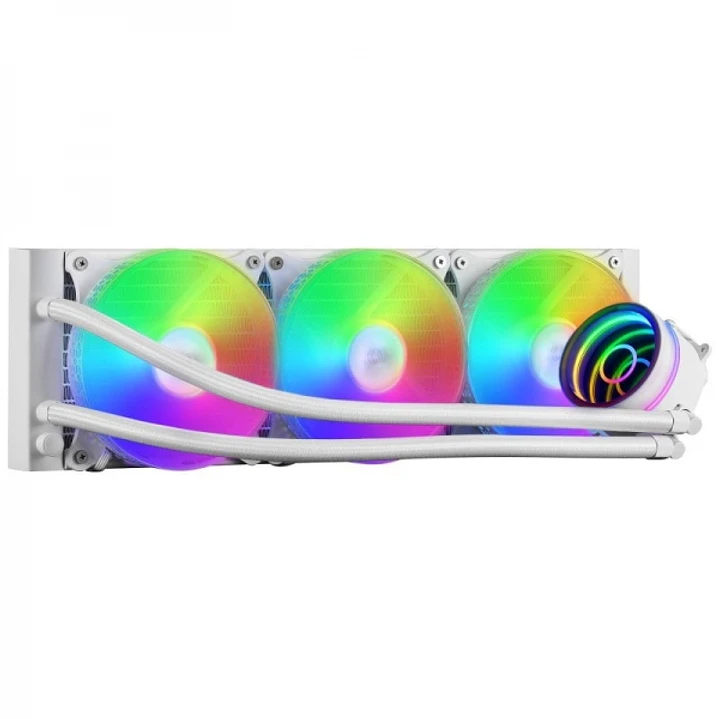 Mars Gaming ML-ONE360 Kit de Refrigeracion Liquida - Potencia 550W - Espejo Infinito FRGB - Bomba OPTI-CHAMBER - Ventiladores Silenciosos FDB - Compat 1