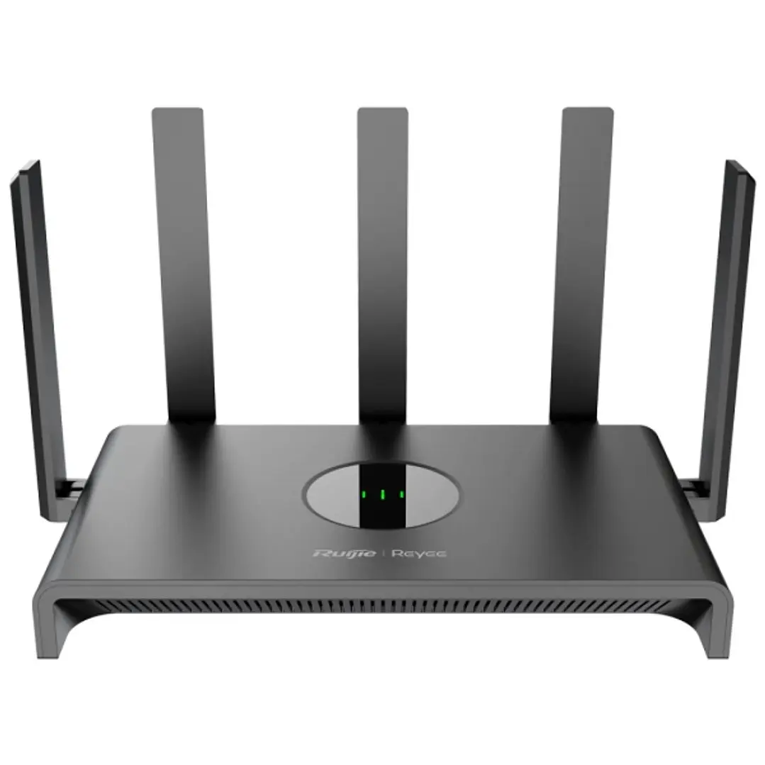 Ruijie RG-EW1300G Router de Doble Banda - 4 Puertos - Velocidad Inalambrica hasta 1.3Gbps - WiFi 5 AC1300 - Gestion en la Nube - Color Negro 1