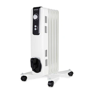 Orbegozo RH Compacto Radiador de Aceite - Potente y Silencioso - 2 Niveles de Potencia - Termostato Regulable - Seguridad Garantizada - Facil de Trans