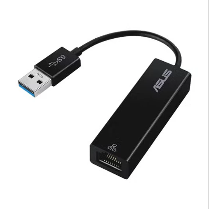 Asus OH102 Conversor Adaptador de Red USB3.0 a RJ45 - 1000Mbps - Color Negro 1