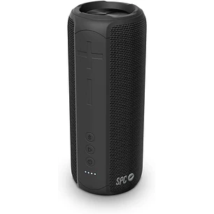 SPC Altavoz Bluetooth Portatil Sound Zenith - Potencia 24W - Autonomia 12 Horas - Proteccion IPX7 - True Wireless Stereo - Manos Libres - Diseño Tubo 