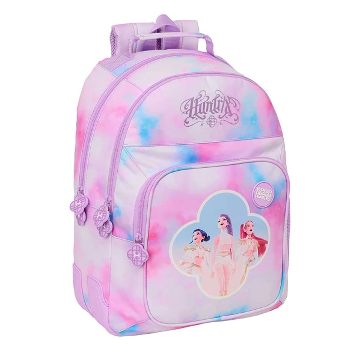 Safta K-Pop Demon Hunters Artist Mochila - Adaptable a Carro - Bolsillo Frontal - Portabotellas - Cremallera con Doble Tirador - Asa de Mano - Hombrer 1
