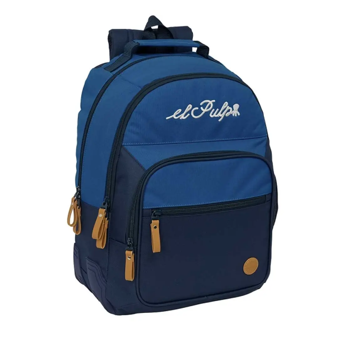 Safta el Pulpo Mochila - Adaptable a Carro - Bolsillo Frontal - Portabotellas - Cremallera con Doble Tirador - Asa de Mano - Hombreras y Espalda Acolc 1