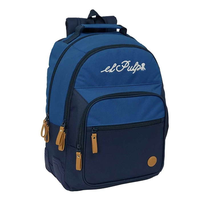 Safta el Pulpo Mochila - Adaptable a Carro - Bolsillo Frontal - Portabotellas - Cremallera con Doble Tirador - Asa de Mano - Hombreras y Espalda Acolc 1