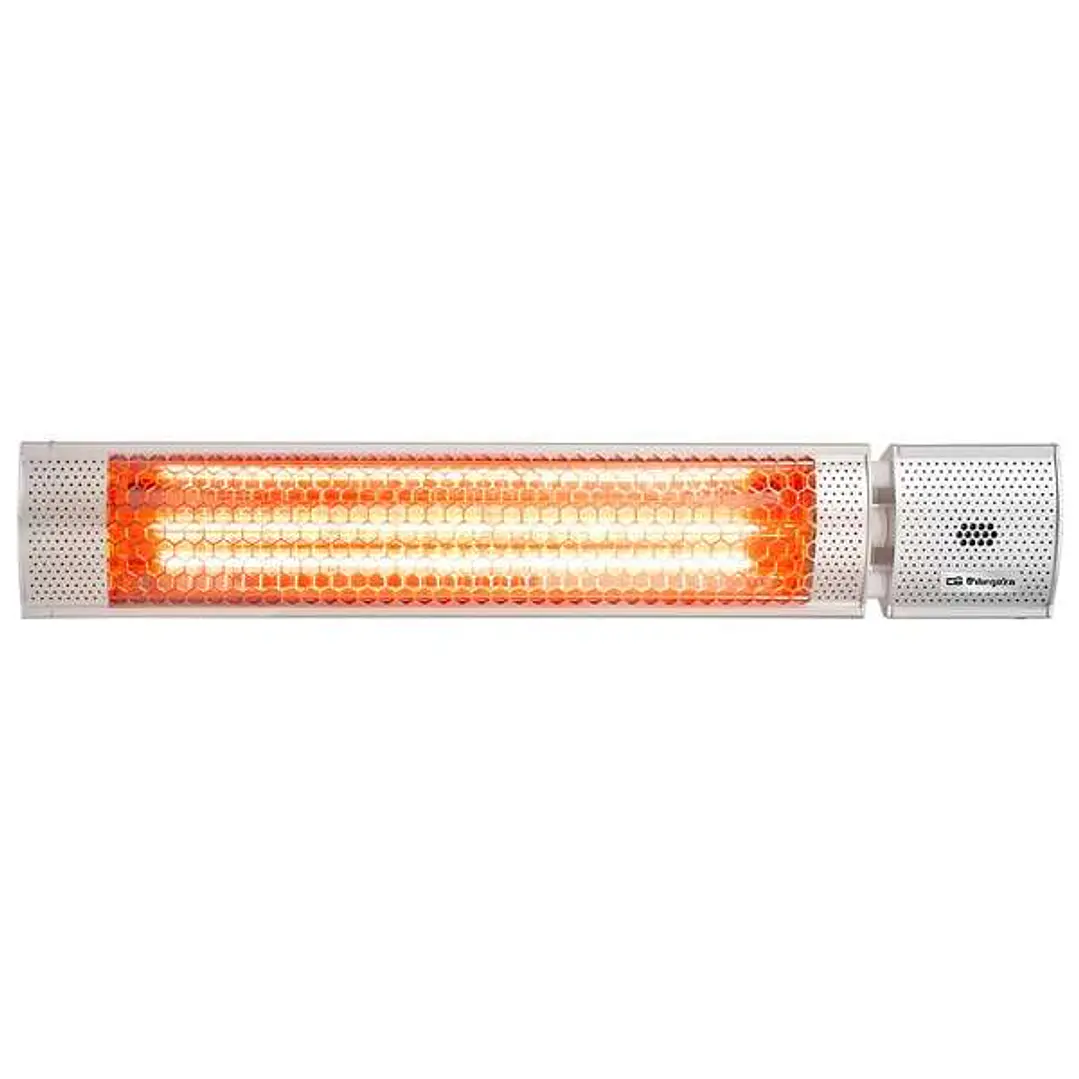 Orbegozo PHF 50 Estufa Infrarrojos - Calor Instantaneo y Eficiente para Interior y Exterior - Potencia de 2000W - IP-55 Resistente - Mando a Distancia 1