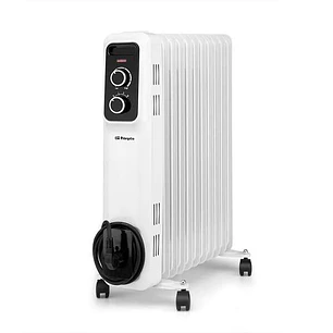 Orbegozo RS 2500 Radiador de Aceite Elegante y Potente - Potencia Maxima 2500W - 11 Elementos Calorificos - Proteccion contra Sobrecalentamiento y Ant